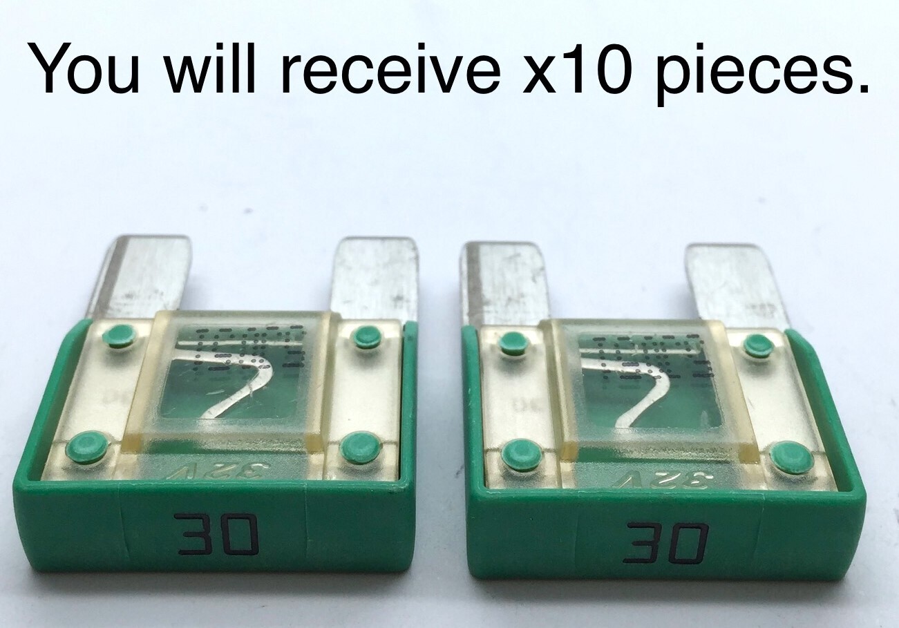 McLaren 1211M0941CP Maxi Fuse Green 30A x10 pcs