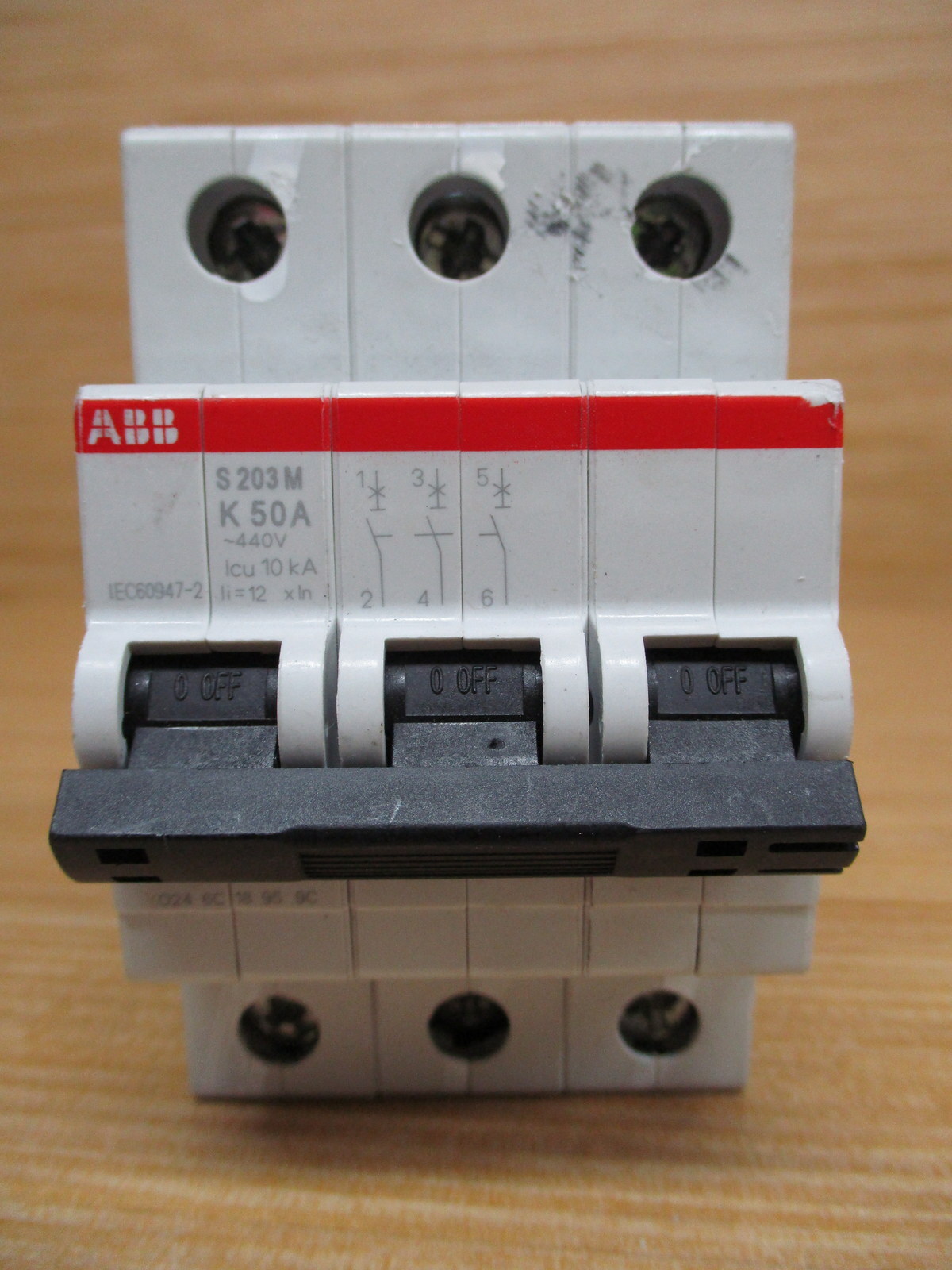 ABB S203M-K50A 50A Circuit Breaker S203M-K50