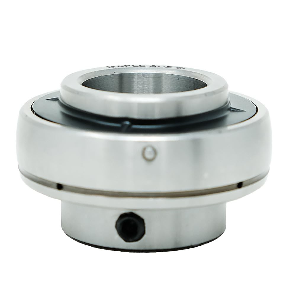 UC207-20 Insert Bearing 1-1/4″ Bore Spherical OD with Set Screws