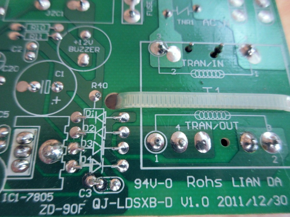 Lian Da QJ-LDSXB-D Control Board QJLDSXBD