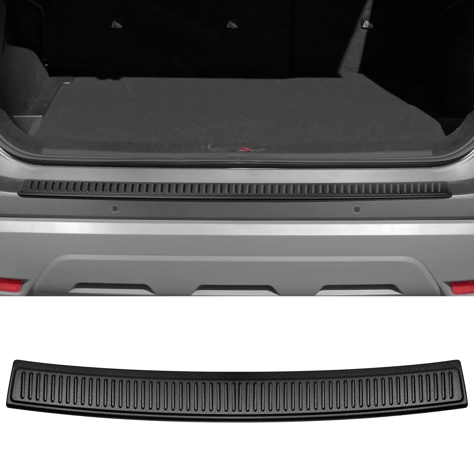 Nissan Rogue 2021-2026 Rear Bumper Protector ABS Matte Black Entry Guard