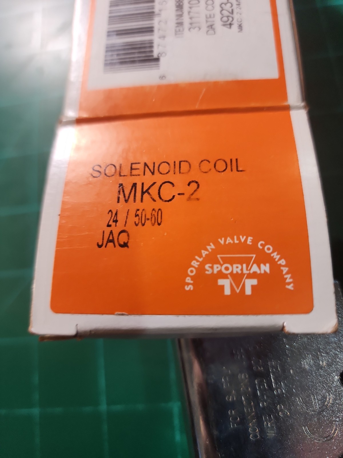 Sporlan MKC-2 Solenoid Coil Kit w/ Junction Box For Series 2 Body 49229HM