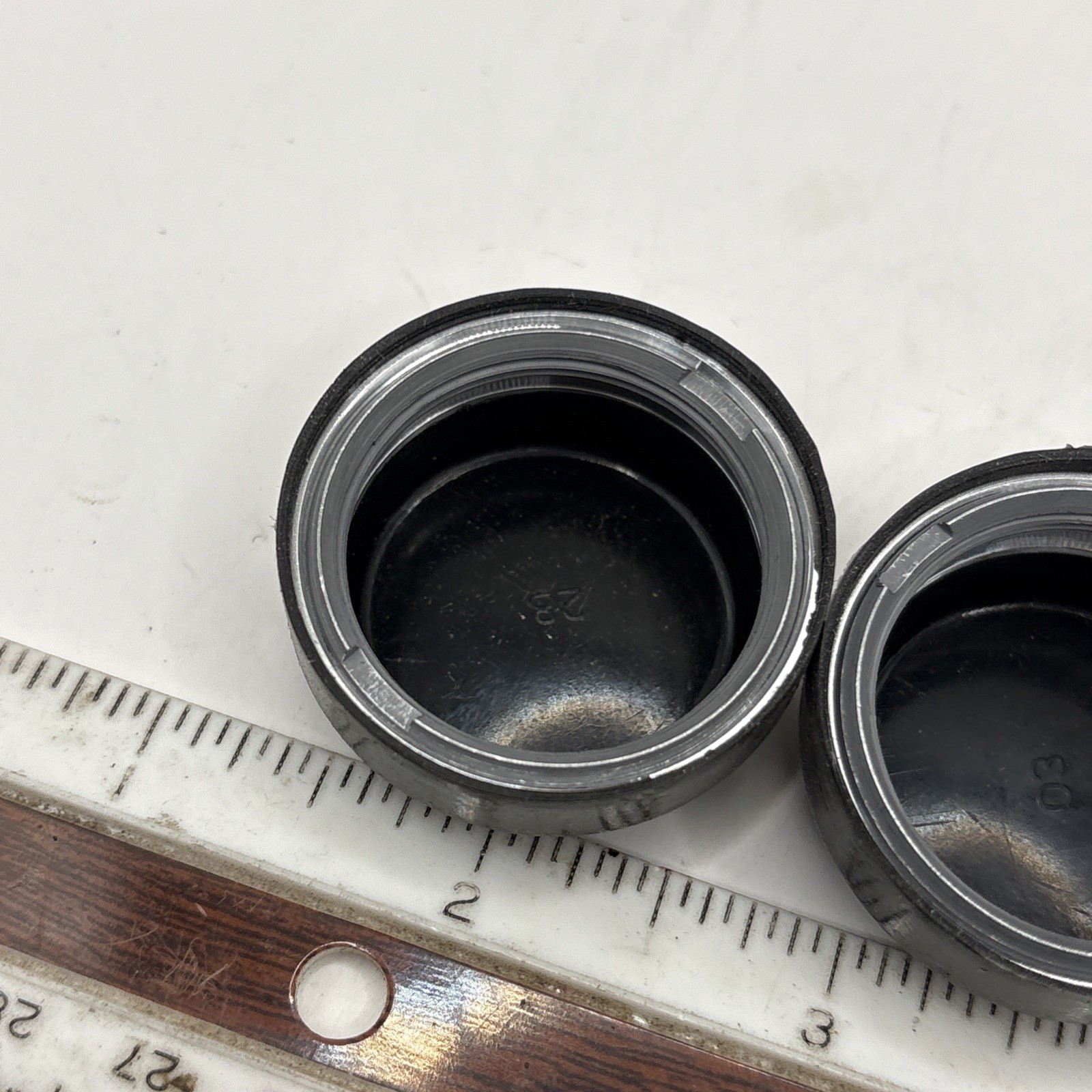 Industrial Black Push Buttons Lot Of 6