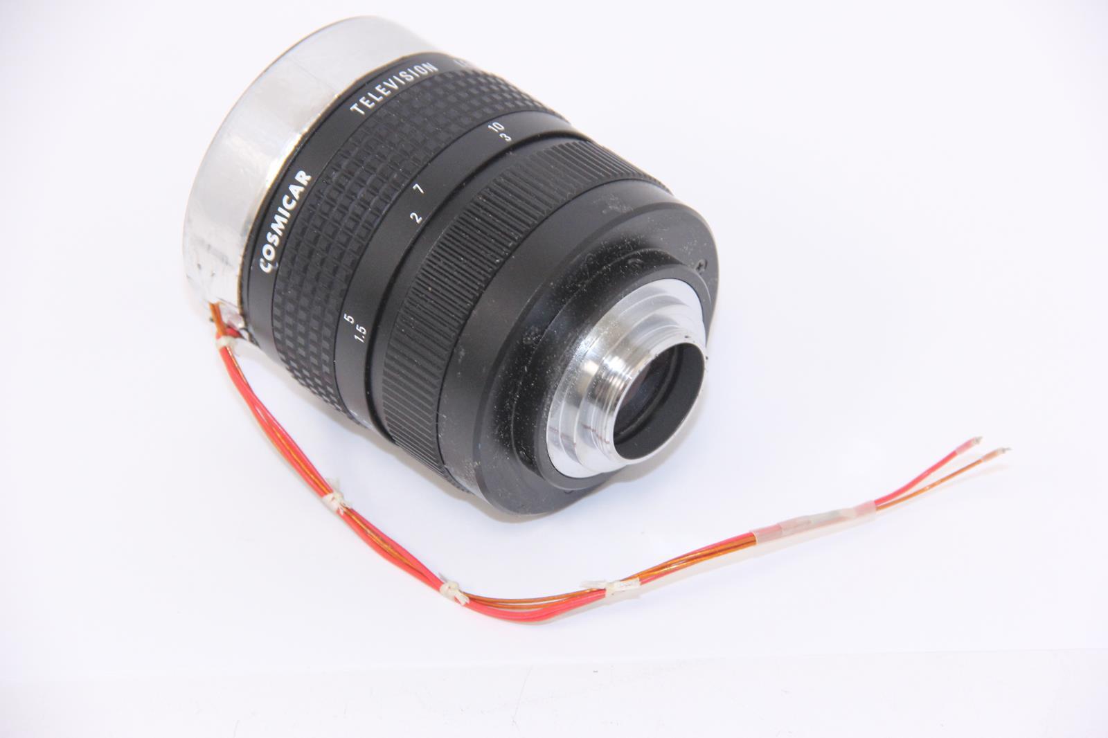 COSMICAR 75MM 1:1.4 Television Lens with Leads