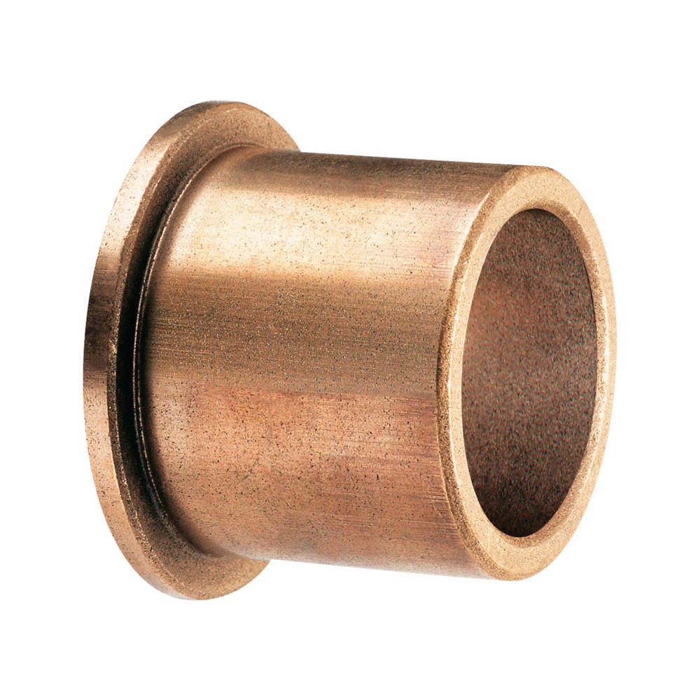 OILITE Flanged Sleeve Bearing,1 1/2in Bore,PK10 788TG8