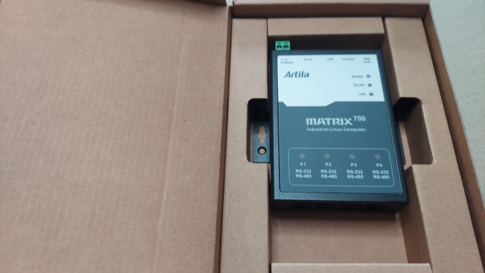New Artila Matrix 700 Cortex-A5 Industrial Linux Computer