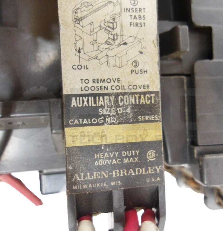 ALLEN BRADLEY 509-B0D /A / CB236 W/ 42185-800-01 W/ 595-A /B