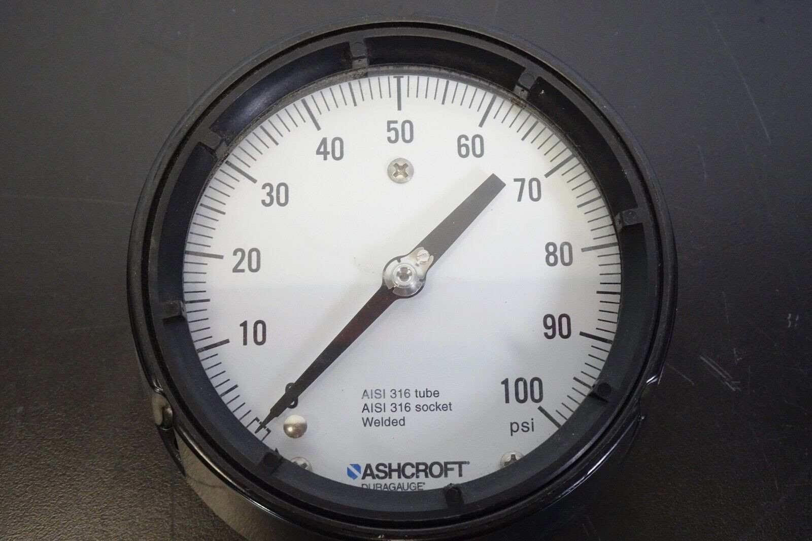 ASHCROFT AISI 316 tube AISI 316 socket Welded Duraguage
