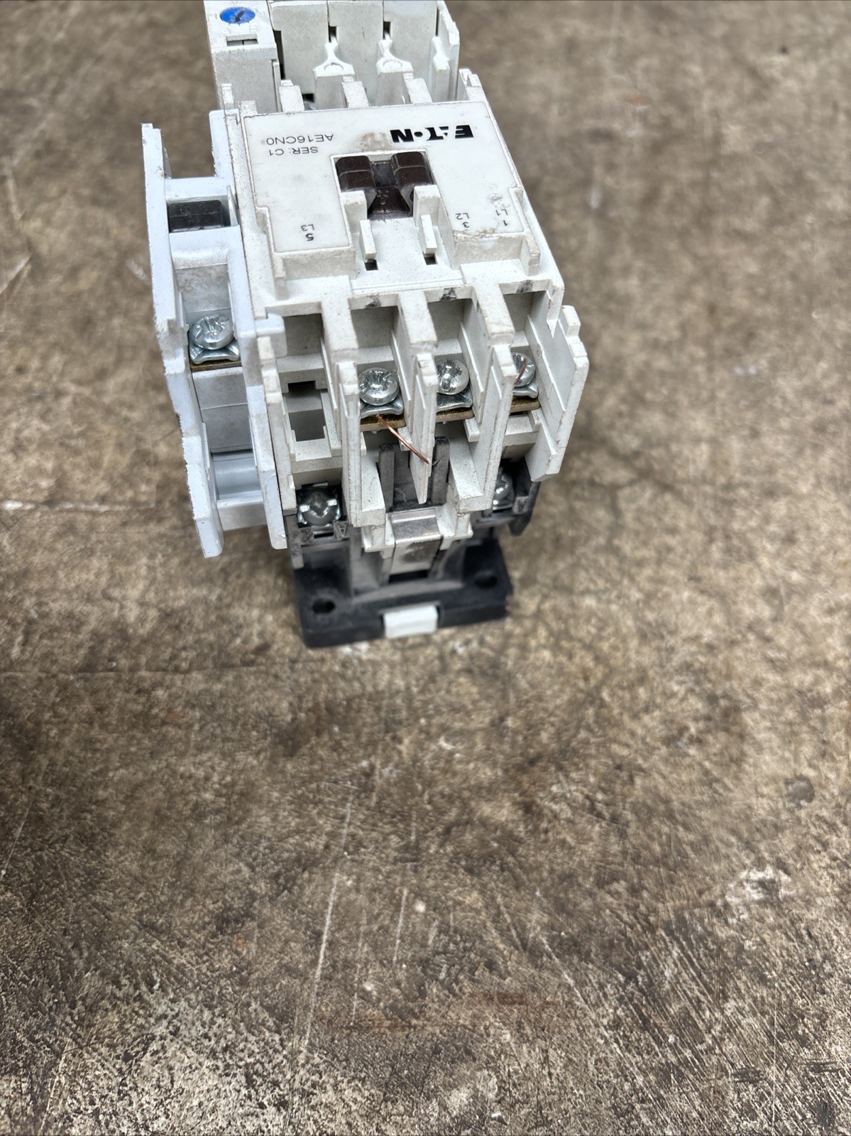 EATON AE16CN0 OVERLOAD PROTECTION RELAY W/ C306DN3 And C320KGS1