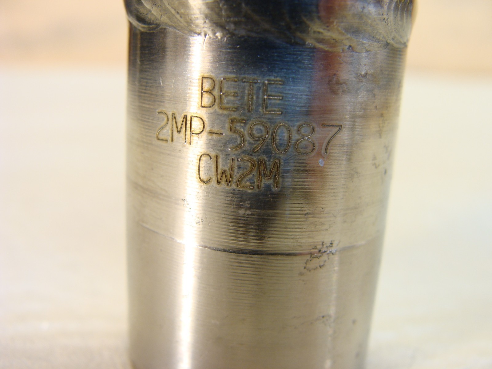 NEW lot of 5 BETE stainless steel 2MP-59087 CW2M nozzle 1/2″ MANY AVAILABLE
