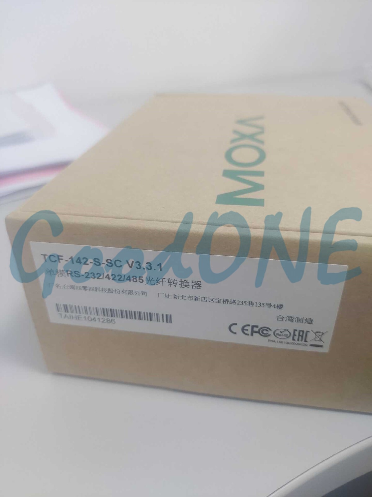 1PC New MOXA TCF-142-S-SC Serial to Single Mode Fiber
