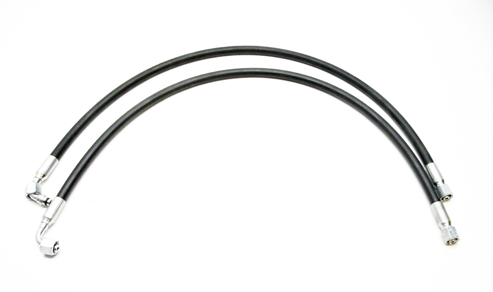 LOT OF 2 NEW PARKER PARFLX 540N-4 HYDRAULIC HOSE 2750PSI WITH FITTINGS 2.5FT