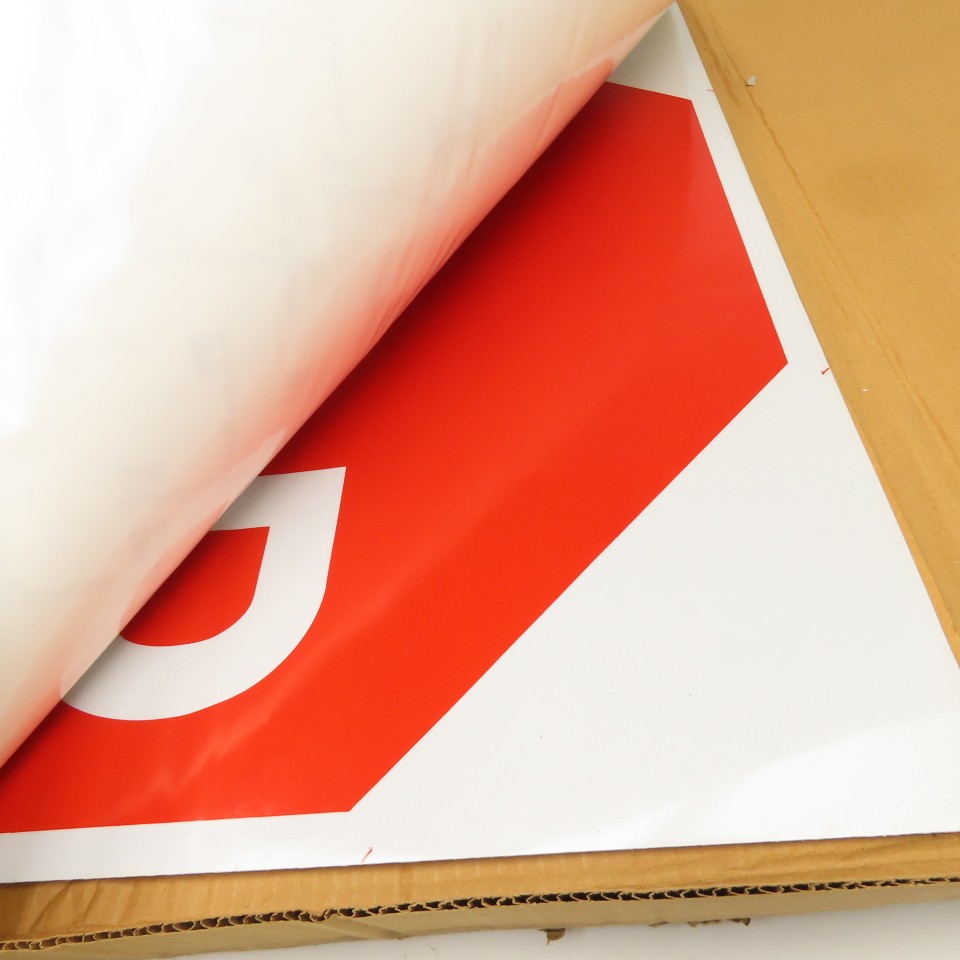 3M STOP SIGN 30″x30″ Reflective Factory Floor Wall Sticker Lot Of 7
