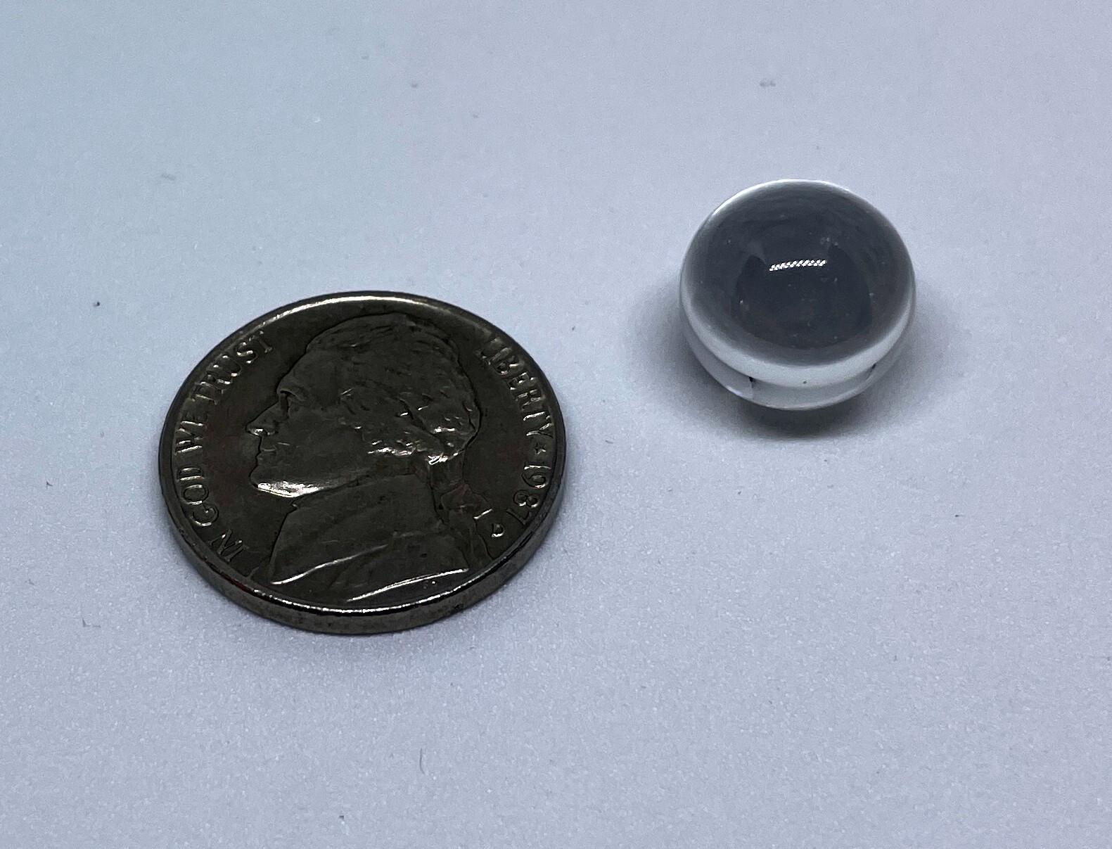 Sapphire Ball 12mm Sphere, Corundum, Bearing, Lens, Synthetic