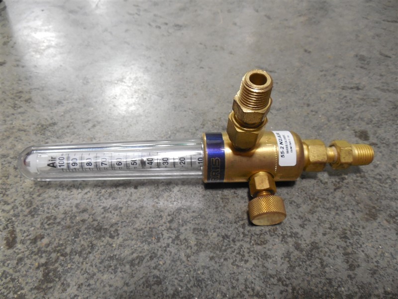 NEW Harris 55-2 N2/AIR Heavy Duty Air or Nitrogen Single Stage Flowmeter