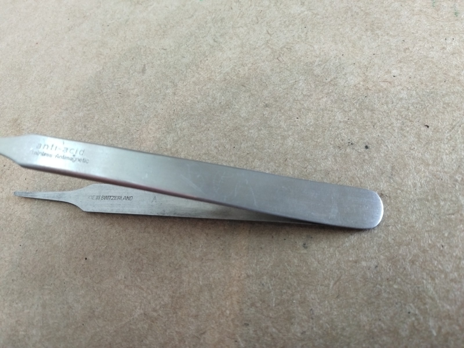 1x Weller Erem 2ASA Tweezers Stainless Antimagnetic Anti-Acid Swiss –