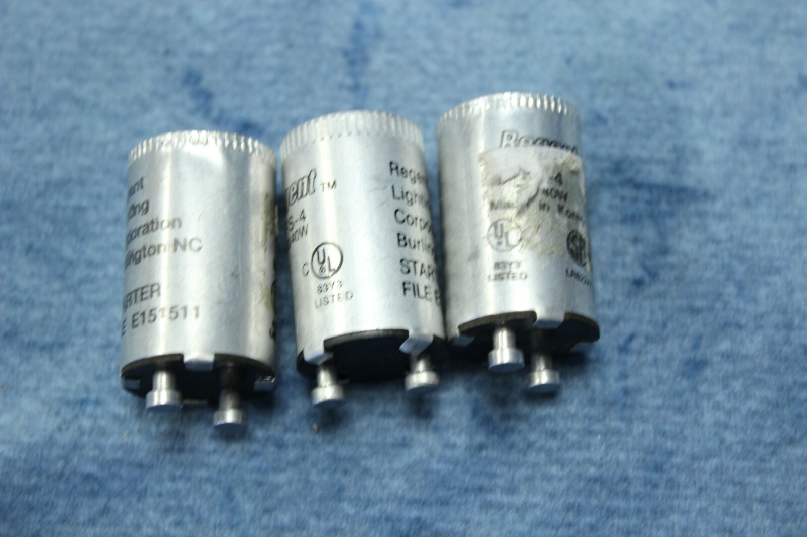 LOT OF 3 NEW REGENT CONTROLS FS-4 / FS4 STARTERS