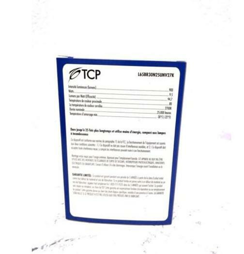 TCP, Elite LED, L65BR30N25UNV27K, 9.5W, lot of 9