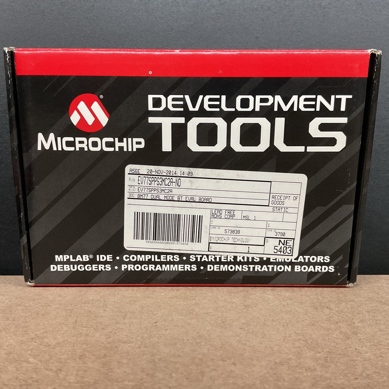 Microchip Development Tools EV77SPPS3MC2A BM77 Bluetooth Dual Mode Eval Board