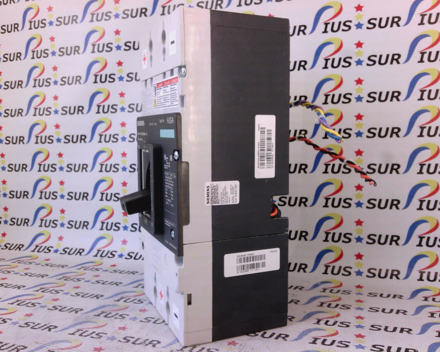 USSP Siemens HJGA HJX3B350MA2REX6 350A 600V 3 Pole Circuit Breaker