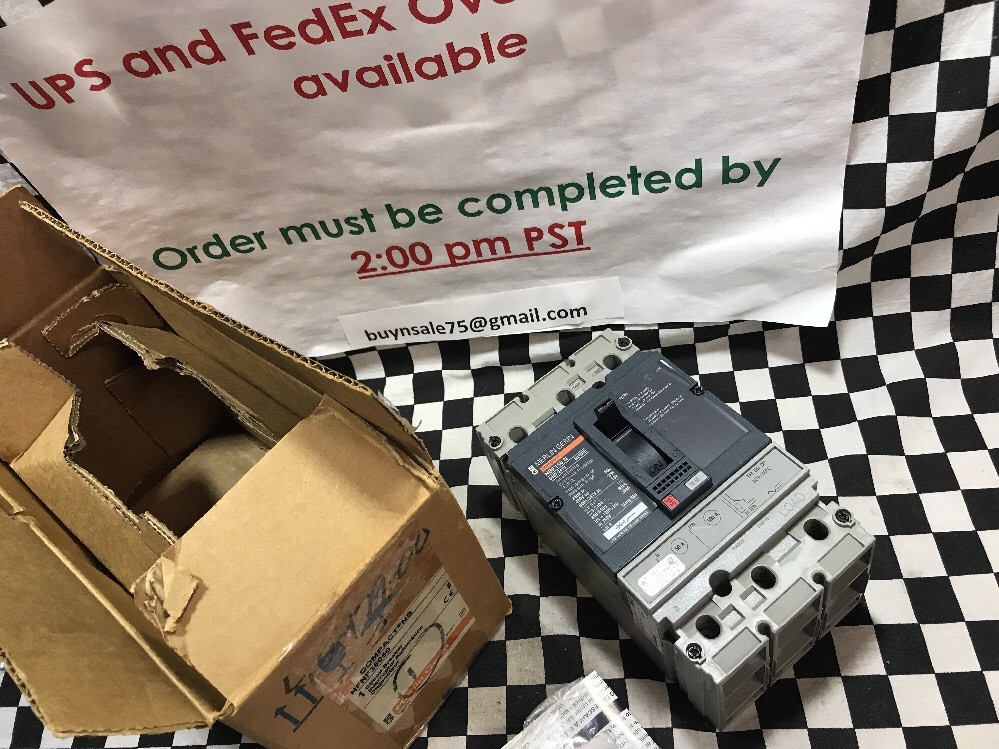 MERLIN GERIN CIRCUIT BREAKER NSF150N, 3P, 50A, 347V, SHIPSAMEDAY BOX 3 “C”