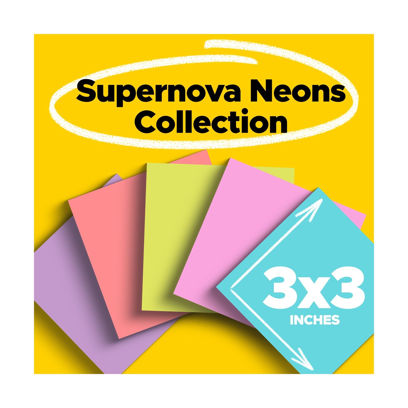 Post-it Super Sticky Notes, Pack of 8 Cabinet Packs, 192 Sticky Note Pads Tot…