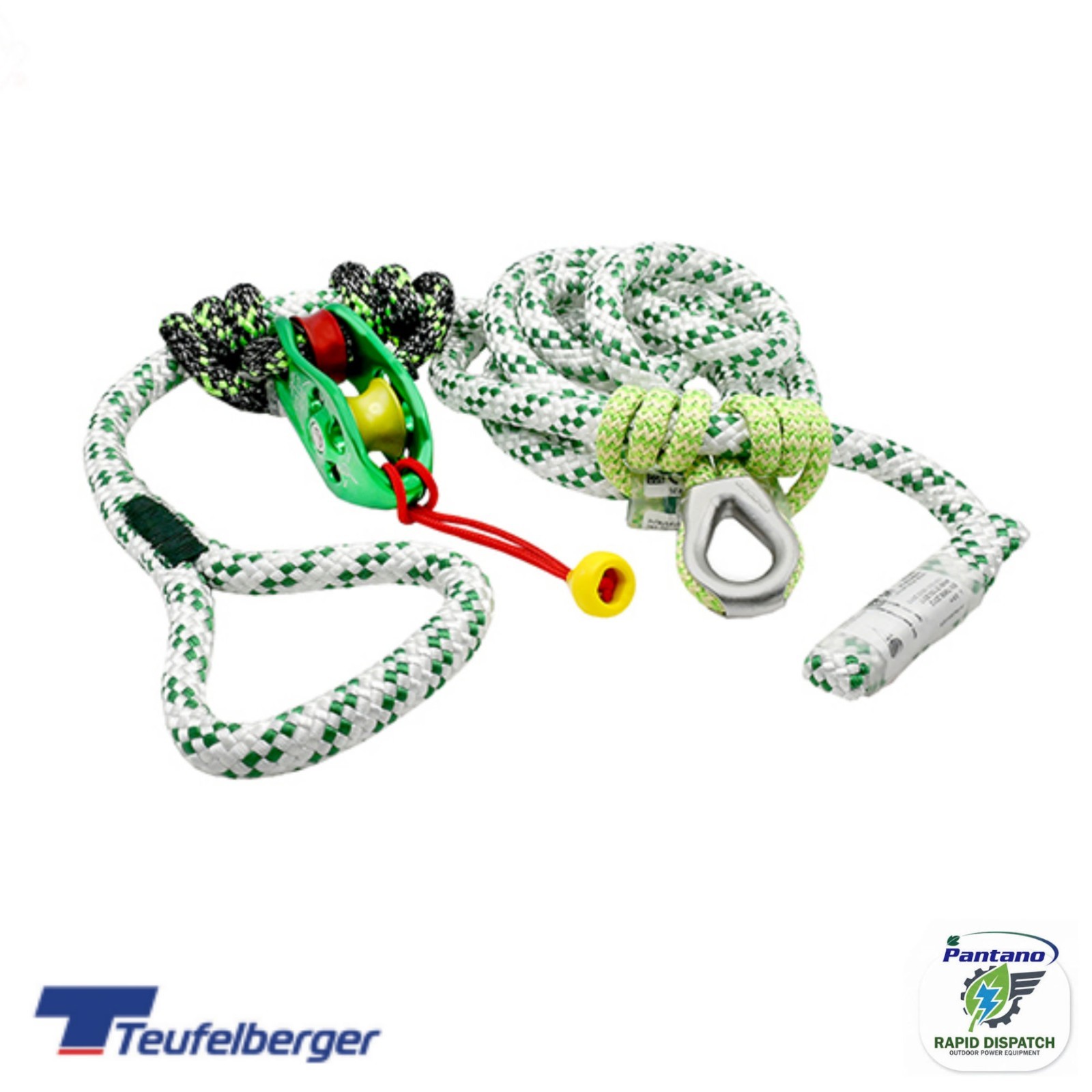 Teufelberger PulleySAVER 2.5m Friction Saver | Pinto Pulley Tree Anchor T7350835