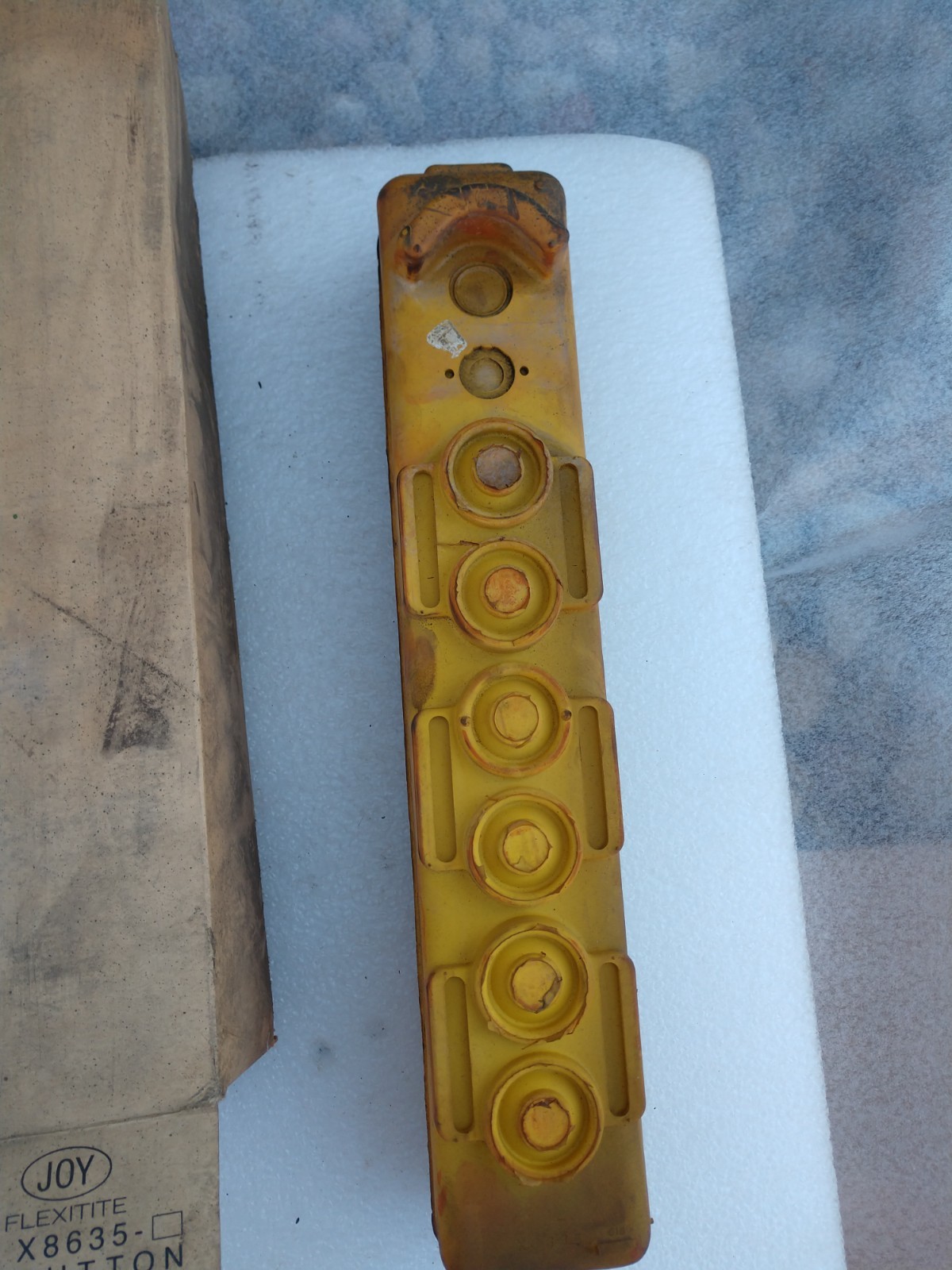 Joy Flexitite X8635 6 button crane control pendant BRAND NEW NOS
