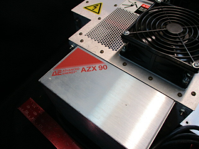ADVANCED ENERGY (AE) AZX-90 RF SOURCE MATCH. 12.56 MHZ AZX 90 ADVANCED ENERGY