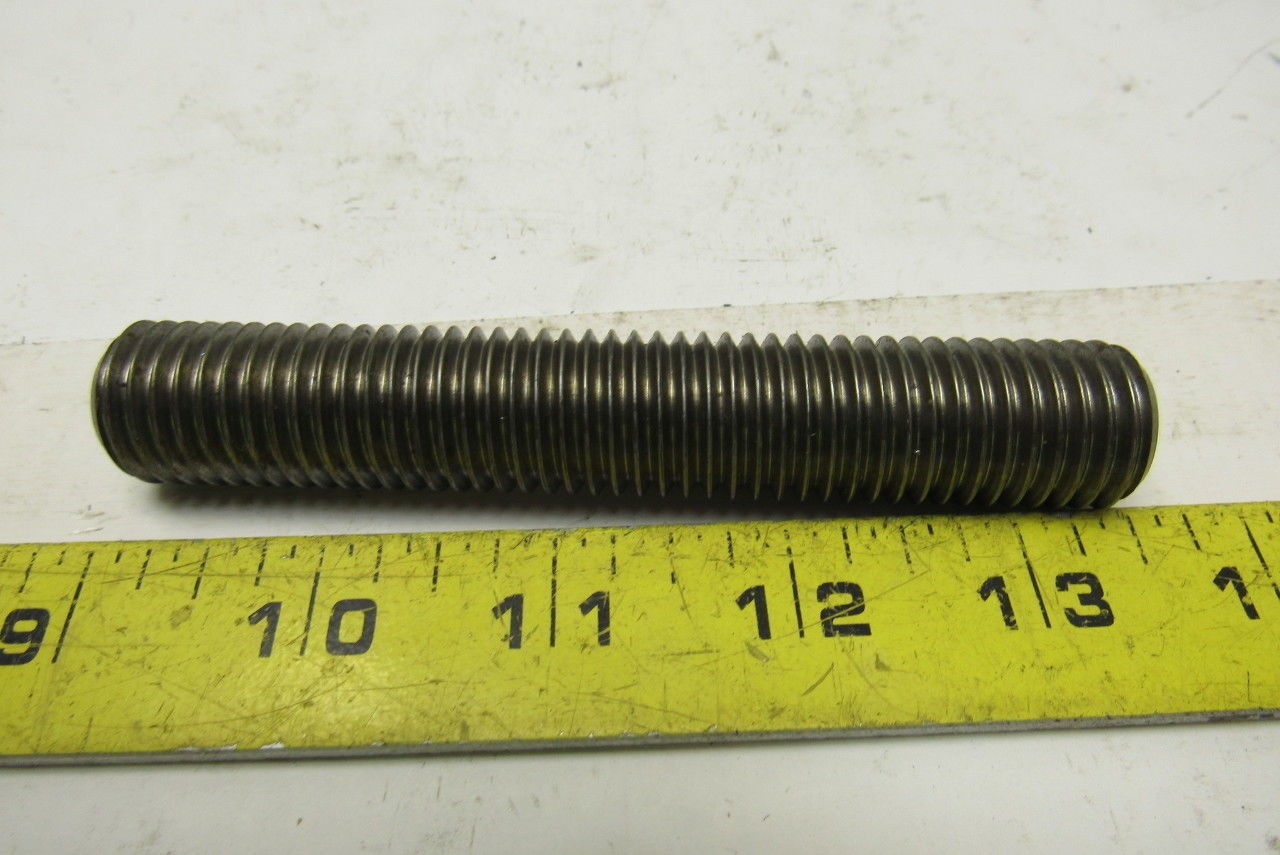 3/4″-10×4-1/4″ (OAL 4-1/2″) A320 L7 Fully Threaded Stud lot of 6