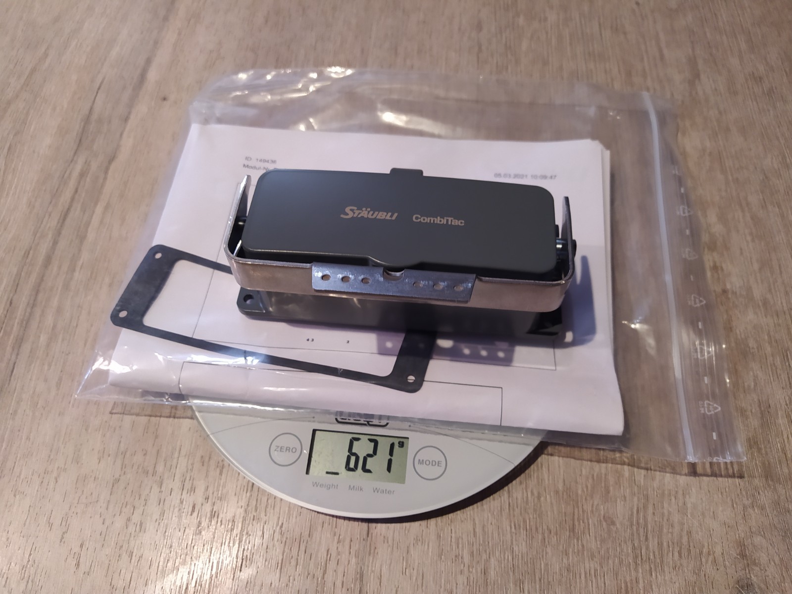 STAUBLI COMBITAC 8007521 INDUSTRIAL CONNECTOR [NEW]