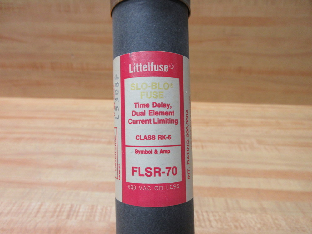 Littelfuse FLSR-70 Fuse Cross Ref 6A835 (Pack of 2)