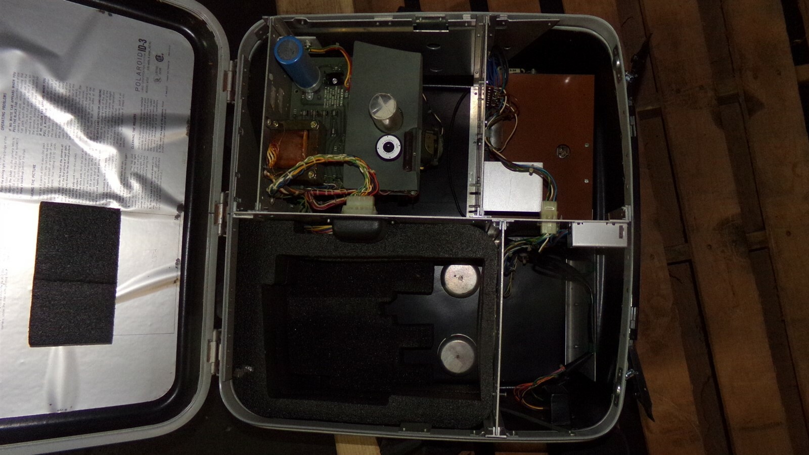 Polaroid ID-3 703 223B PT 444B 10/12 Land ID System in Case *FREE SHIPPING*