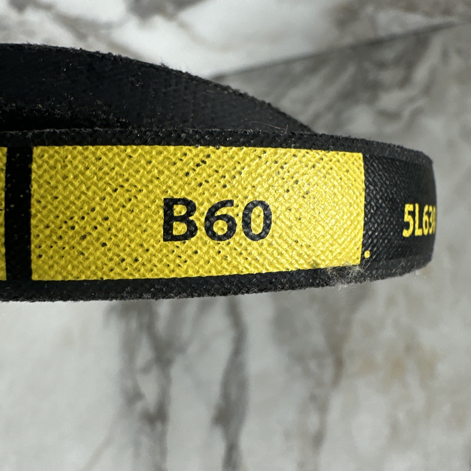 B60 Goodyear Classic Wrapped V-Belt 60” Effective Length 5L630 New CF10Z