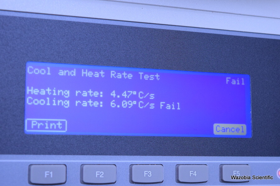 AB APPLIED BIOSYSTEMS GENEAMP PCR SYSTEM 9700 WITH 96 WELL BLOCK N8050200