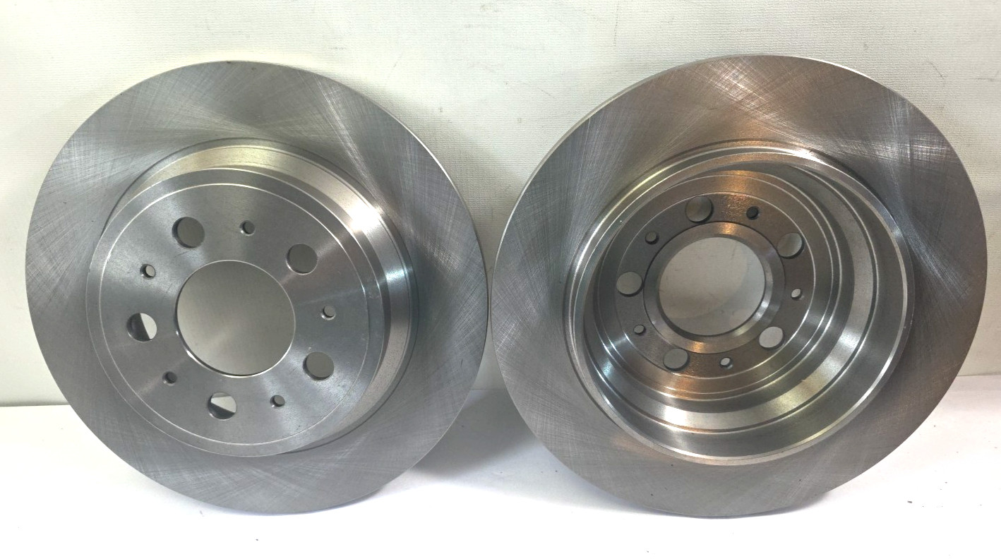 Detroit Axle Rear Brake Rotors for 1999-2009 Volvo S60 New