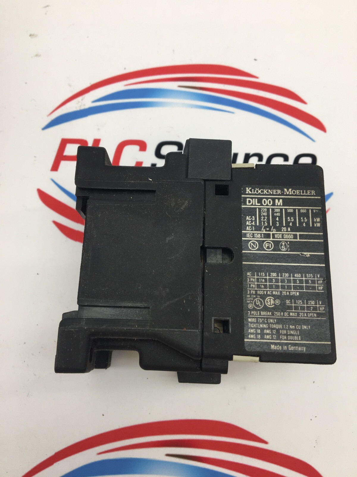 KLOCKNER MOELLER DIL 00 M CONTACTOR