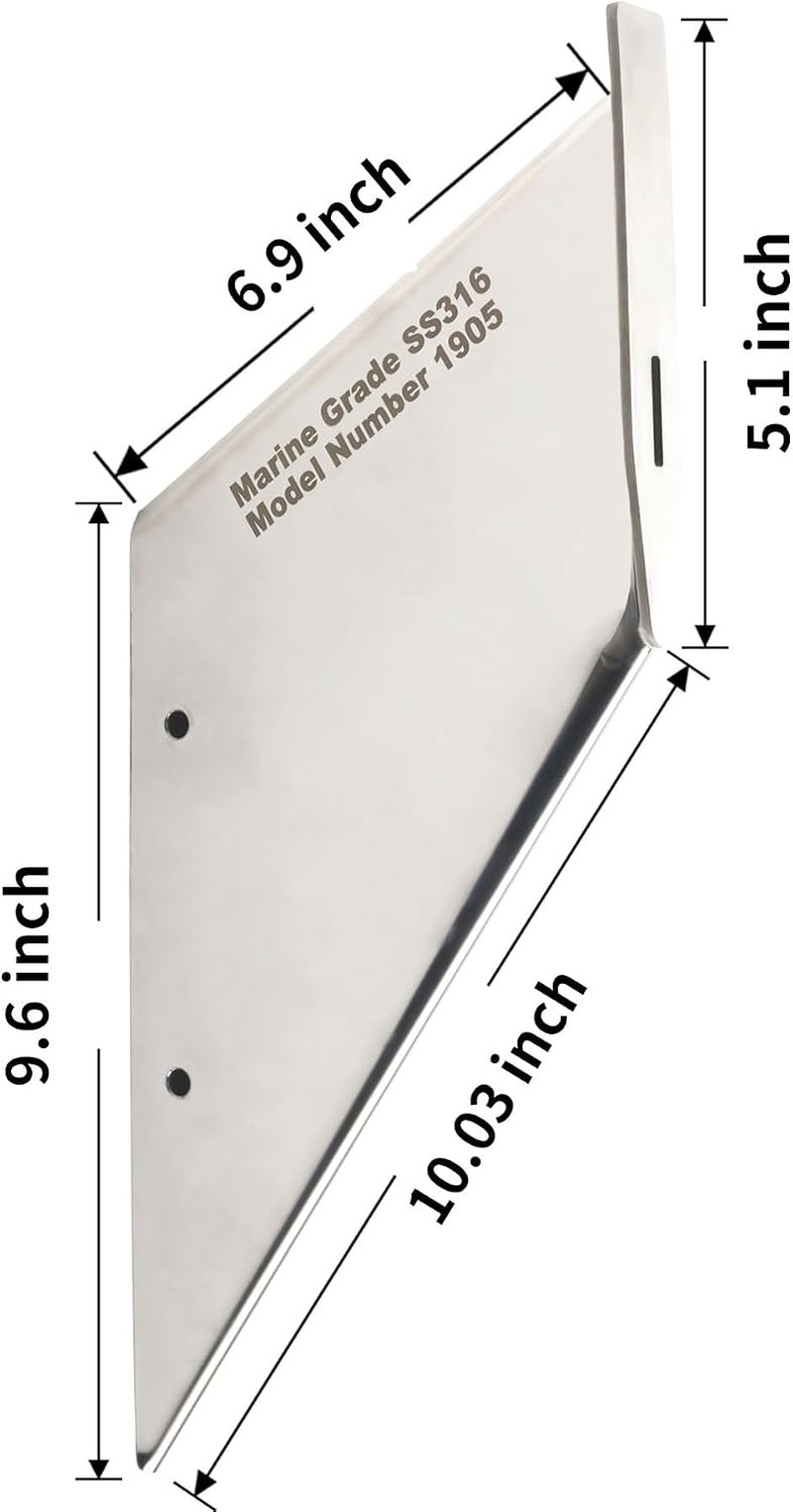 27211 Boat Skeg Guard Repair Kit Compatible with Mercury Mariner 75 90 115 135 1