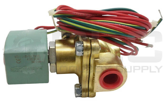 NEW ASCO RED-HAT L8210G001M0 VALVE, 3/8″ NPT, 120V/60Hz 110V/50Hz L8210G001MO