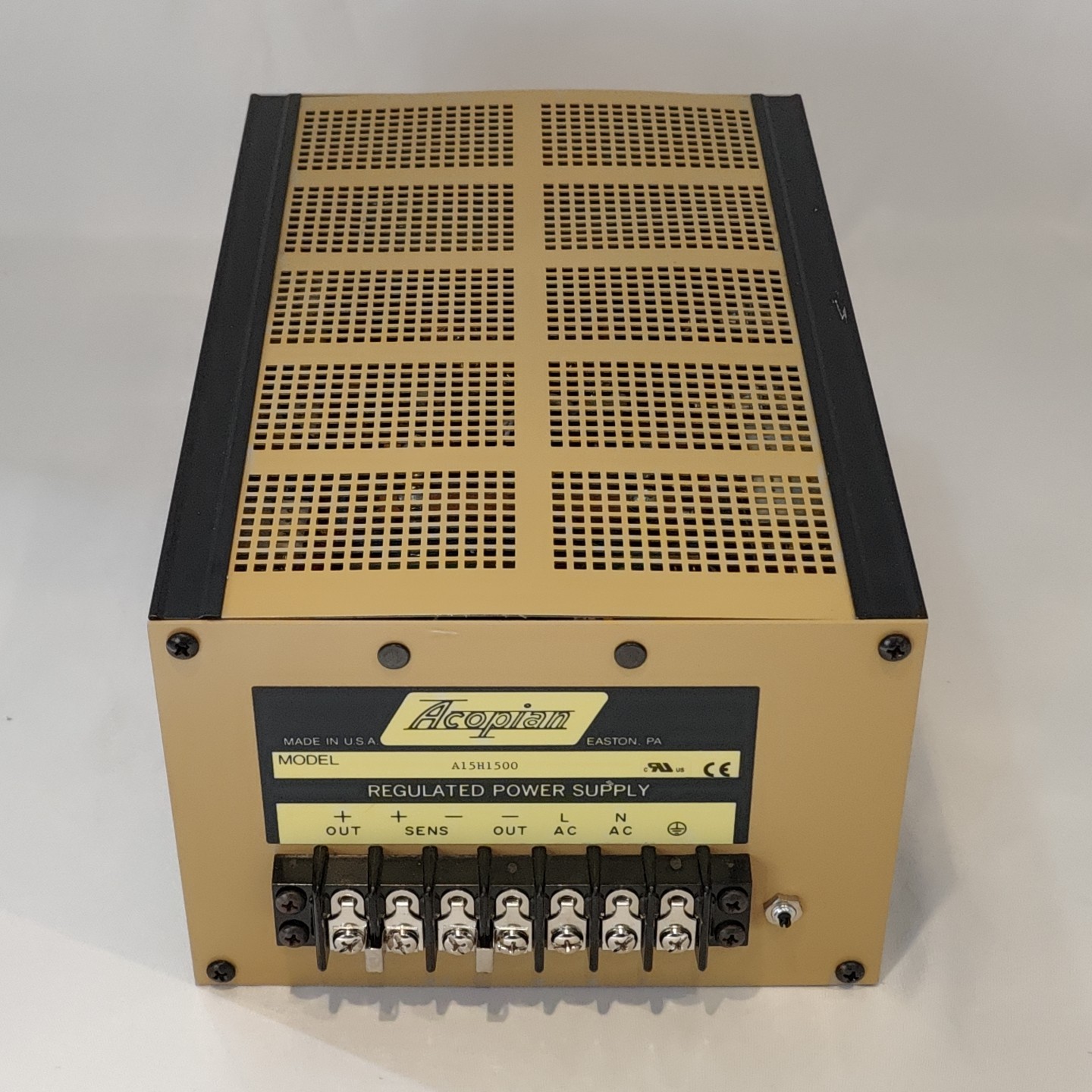 ACOPIAN A15H1500 Power Supply 105 to 125 Input Voltage Tested