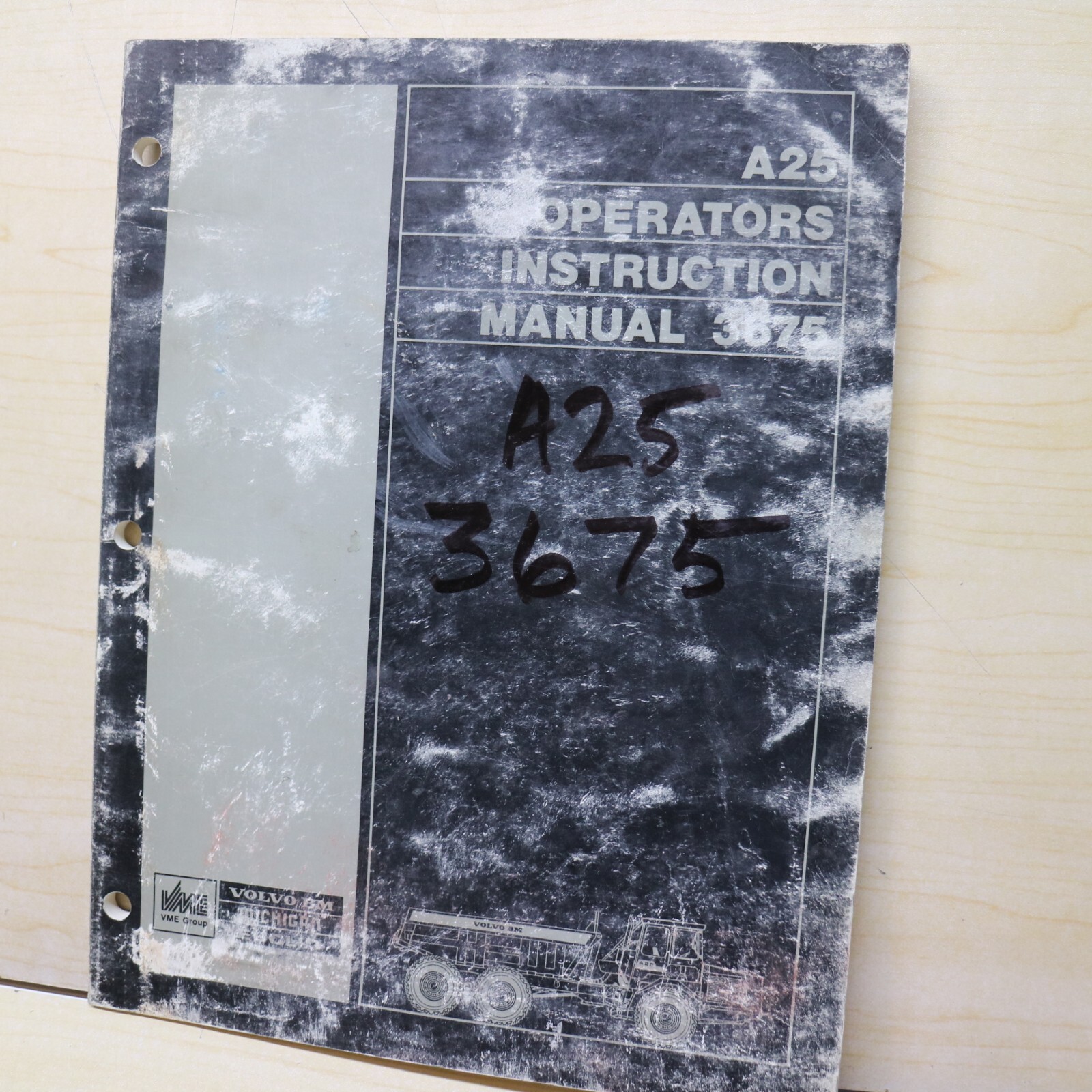 VOLVO A25 Articulated DUMP TRUCK Operator Owner Operation Maintenance Manual OEM