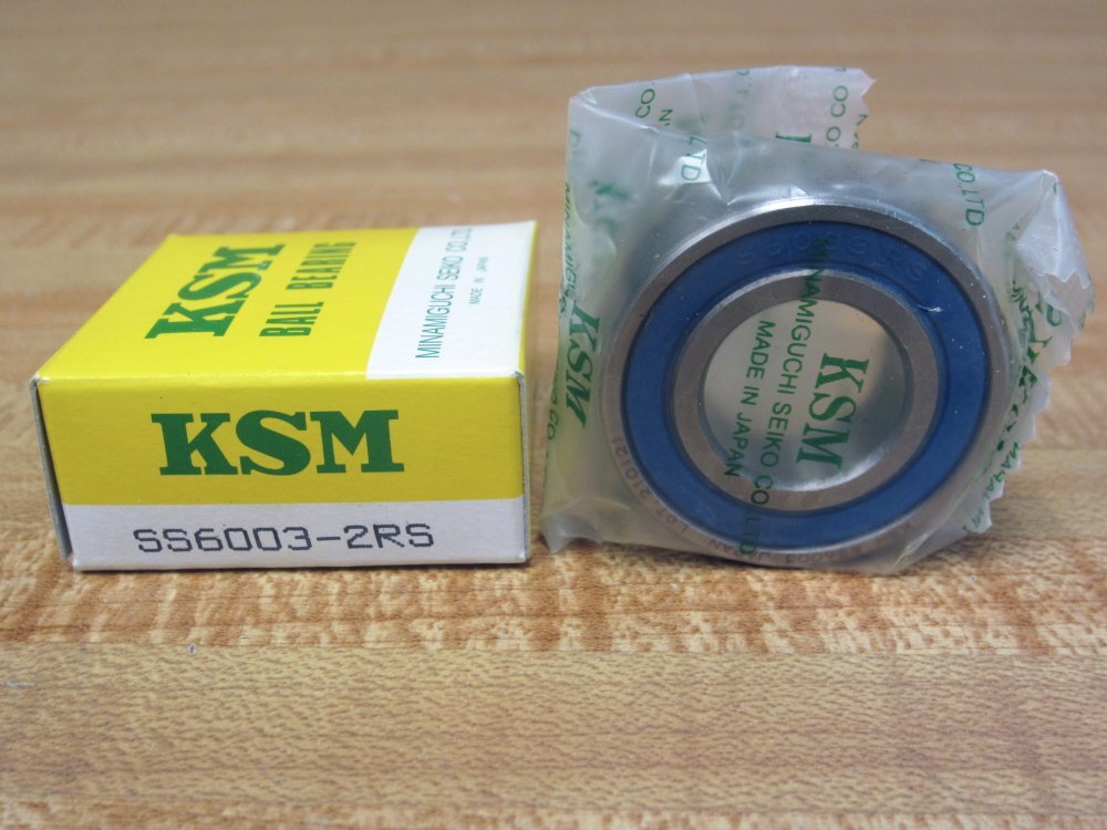 KSM SS6003-2RS Ball Bearing SS60032RS