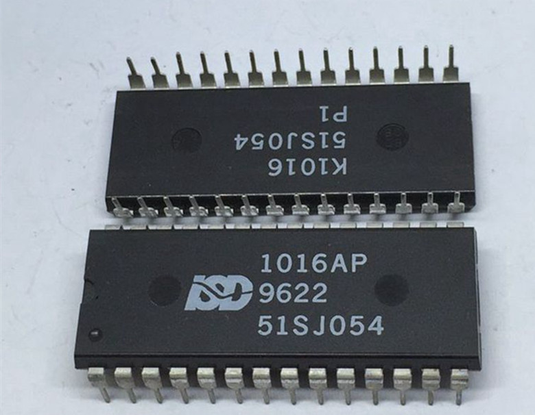 1PC New ISD1016AP DIP-28 Monolithic Voice Recorder IC