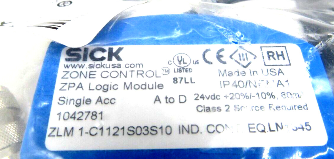 NEW SICK ZLM1-C1121S03S10 MODULE 1042781