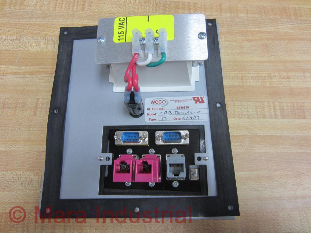 Weco CRB-Demutic-01 Output For Laptop Computer