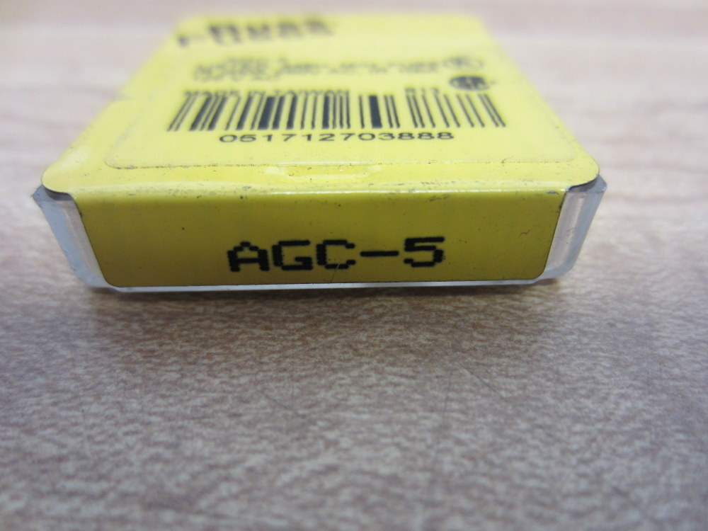 Buss AGC-5 Bussmann Fuse Cross Ref 4XH46 Fine Wire Element (Pack of 10)
