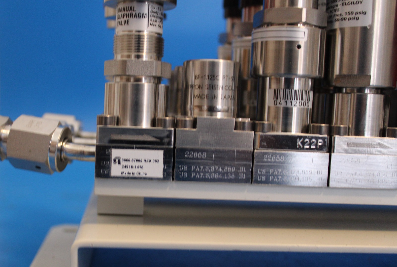 Applied Materials AMAT Assembly Horiba Gas Mass Flow Controller Gas Panel