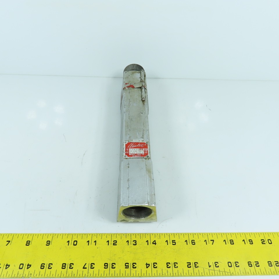 Waukee MV5 Flo-Meter Gas Flow Meter 70°F SP GR 1.00 PR. 8 OZ 3/4″ NPT