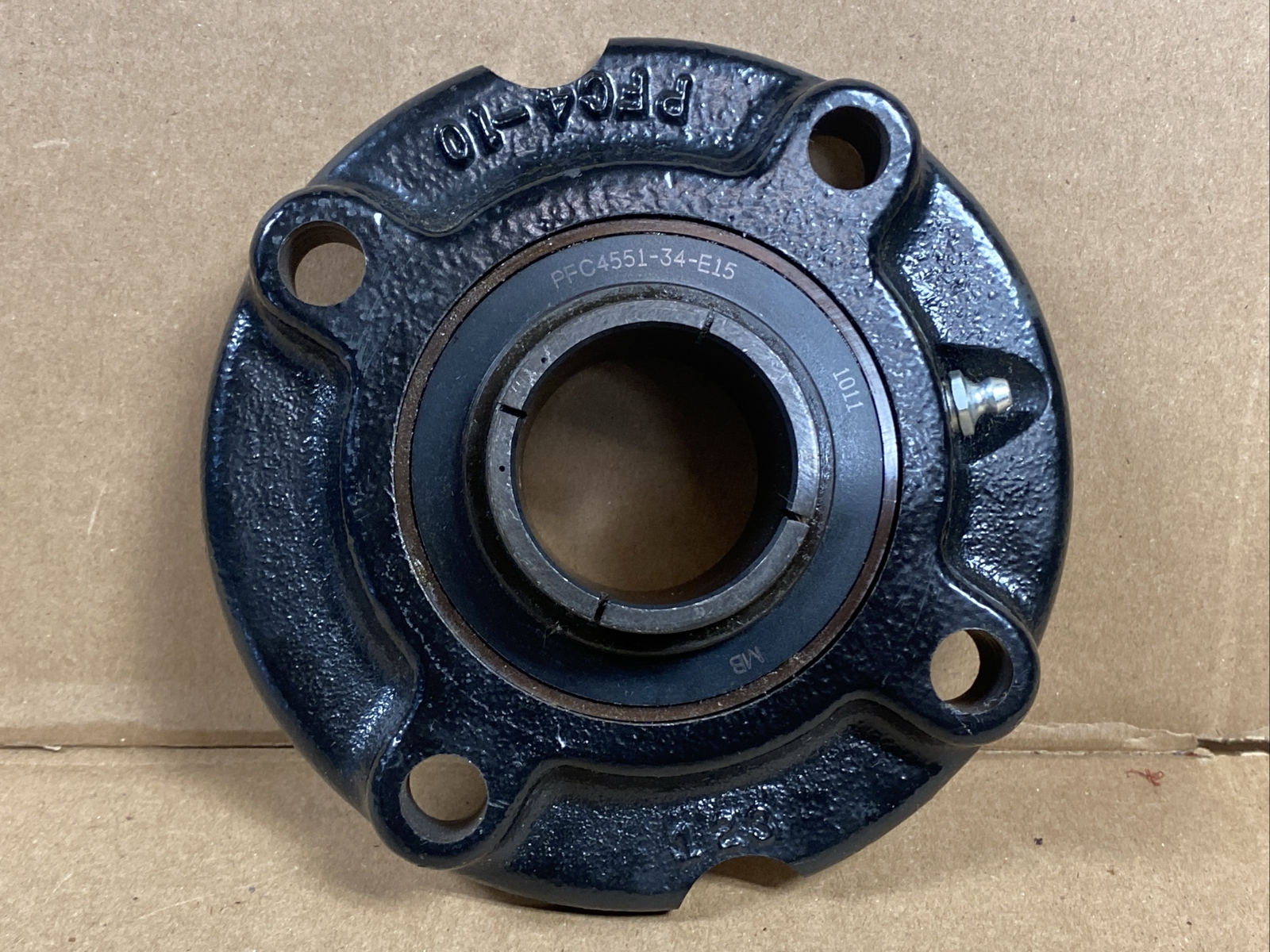 NEW Rexnord PFC4551-34-E15 4 Hole Flange Mount Bearing 1-3/4” PFC4-10 FAST SHIP