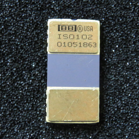 BURR-BROWN ISO102 Qty of 1 per Lot IC 1500V WIDE BW ISO AMP 24DIP